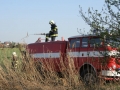 Požár břehů potoka u Horních Bučic 2011